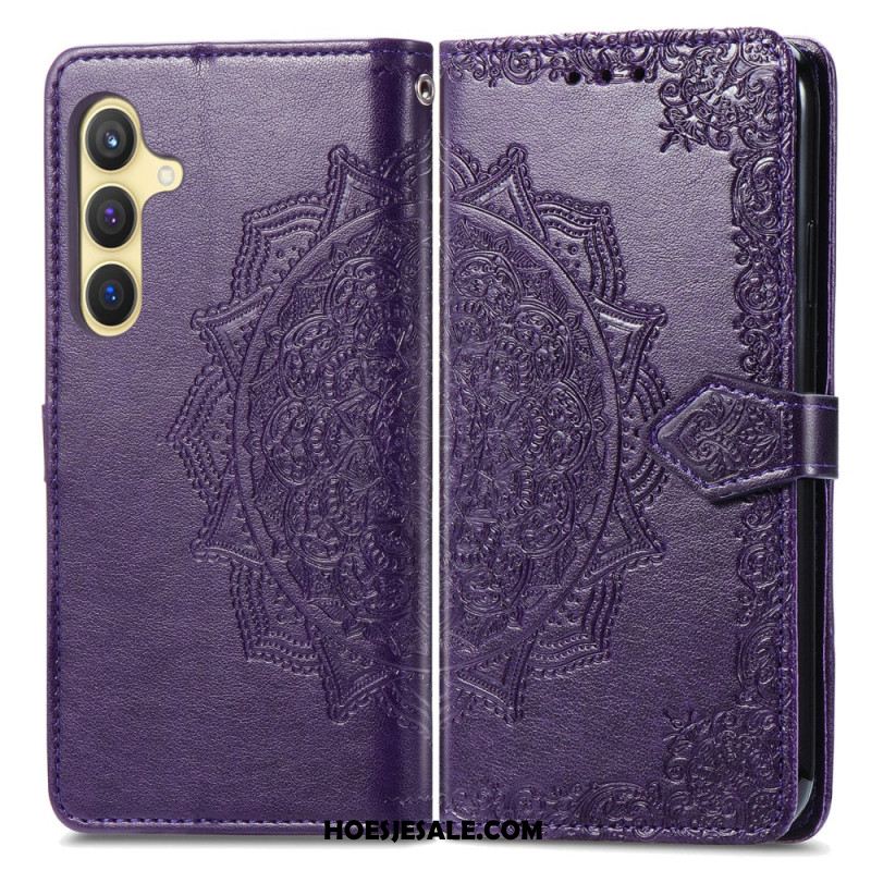 Bescherming Hoesje Samsung Galaxy S25 Plus 5g Mandala Barok
