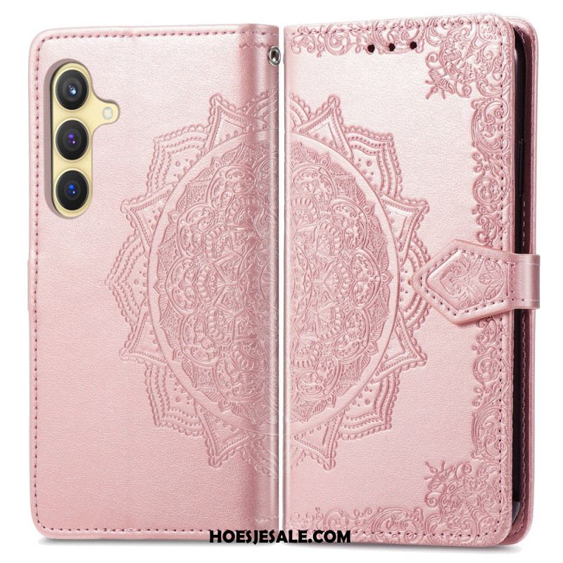 Bescherming Hoesje Samsung Galaxy S25 Plus 5g Mandala Barok