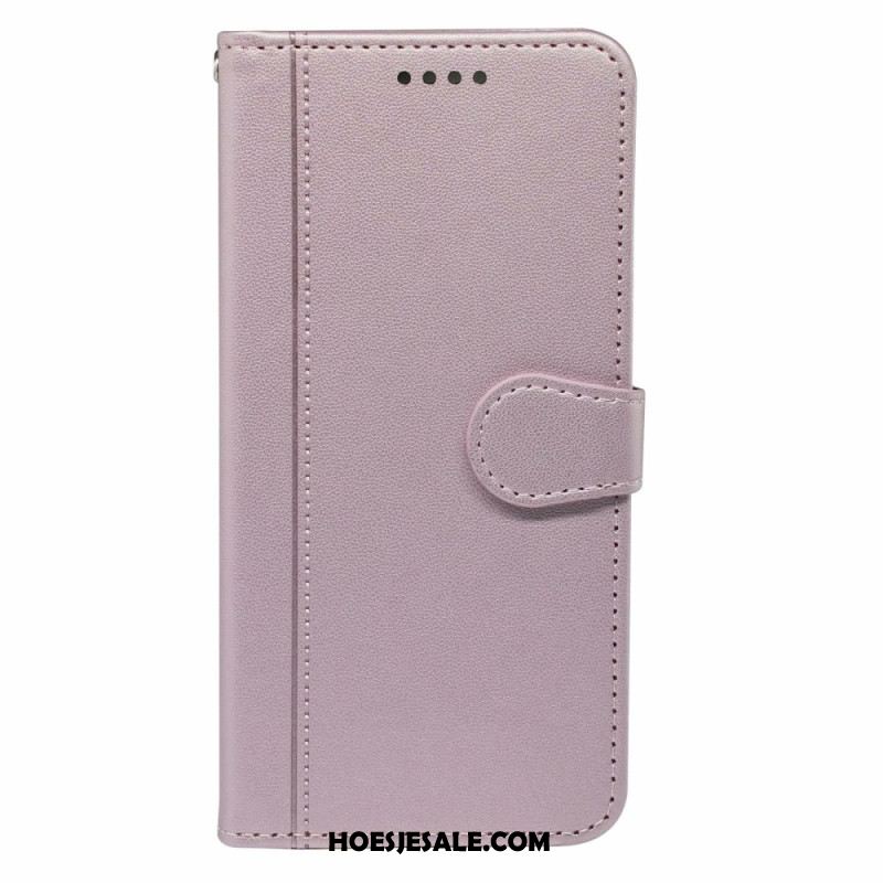 Bescherming Hoesje Samsung Galaxy S26 Magnetische Sluiting En Polsbandje