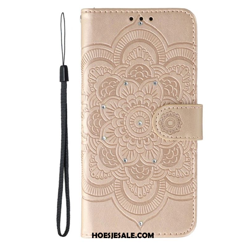 Bescherming Hoesje Samsung Galaxy S26 Mandala En Strass-steentjes