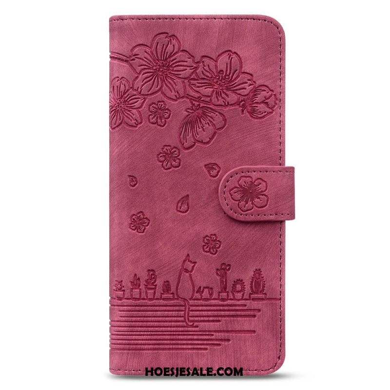 Bescherming Hoesje Samsung Galaxy Z Fold 7 Cat Scene