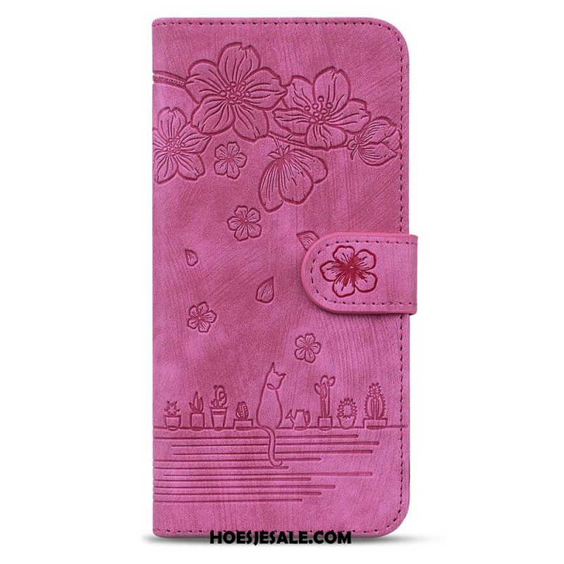 Bescherming Hoesje Samsung Galaxy Z Fold 7 Cat Scene