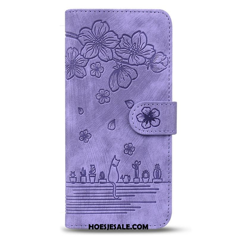 Bescherming Hoesje Samsung Galaxy Z Fold 7 Cat Scene