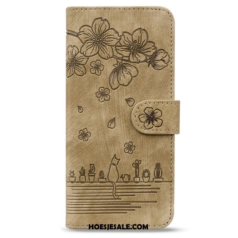 Bescherming Hoesje Samsung Galaxy Z Fold 7 Cat Scene