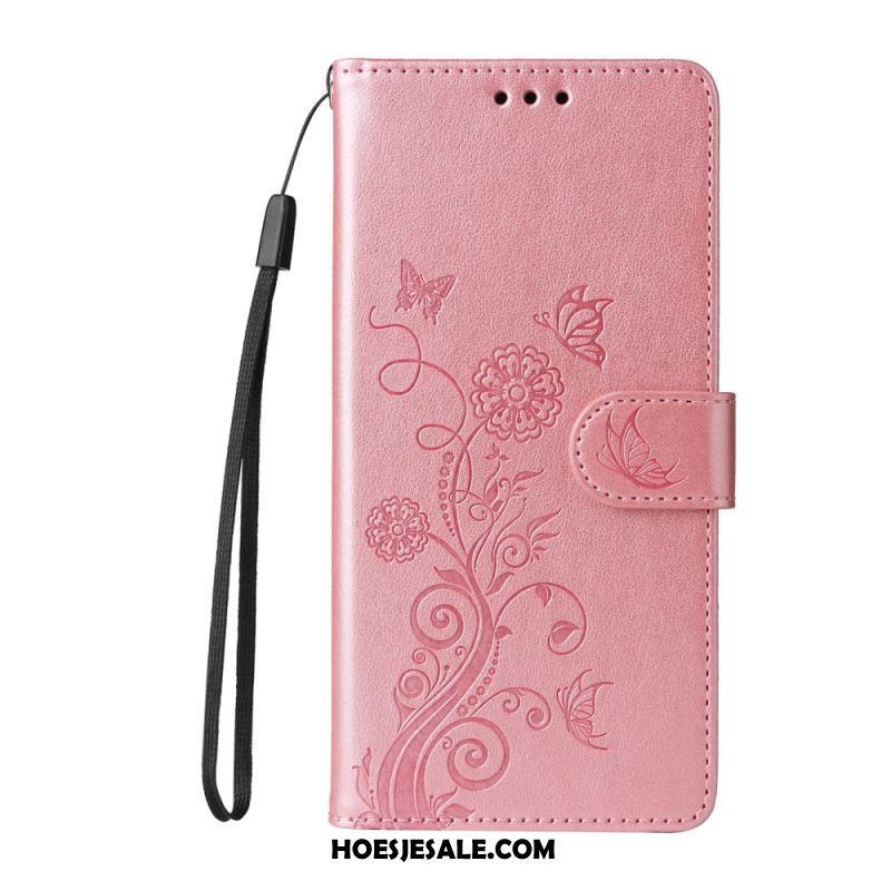 Bescherming Hoesje Sony Xperia 1 Vii Bloemenprint