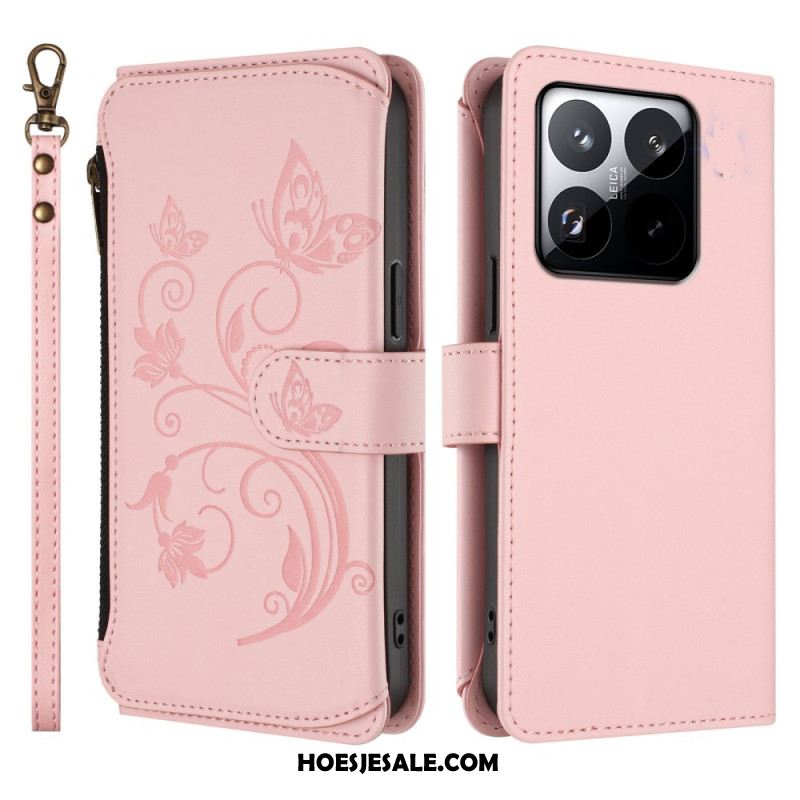 Bescherming Hoesje Xiaomi 15t 6 Rfid-kaarthouders En Sleutelkoord