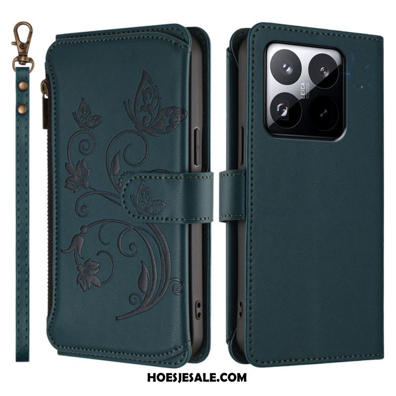 Bescherming Hoesje Xiaomi 15t 6 Rfid-kaarthouders En Sleutelkoord