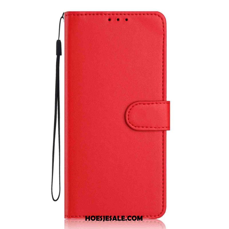 Bescherming Hoesje Xiaomi 15t Effen Leerlook
