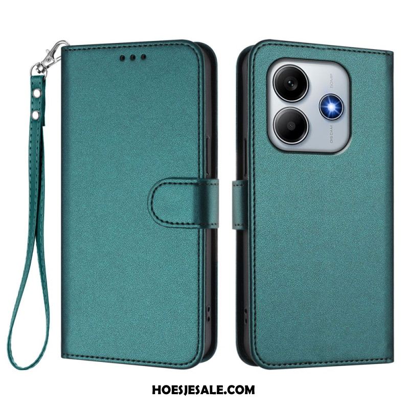 Bescherming Hoesje Xiaomi Redmi Note 14 5g Effen Met Koord