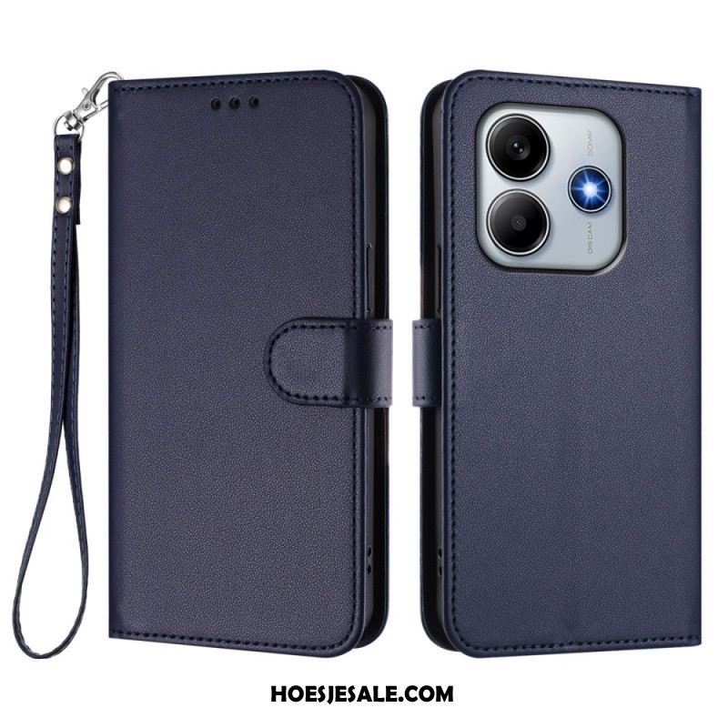 Bescherming Hoesje Xiaomi Redmi Note 14 5g Effen Met Koord