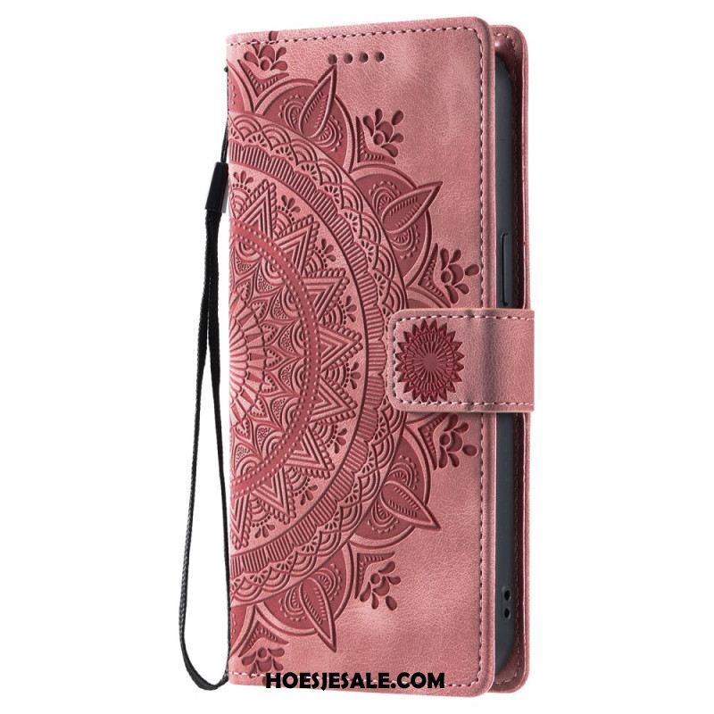 Bescherming Hoesje Xiaomi Redmi Note 14 5g Mandala Suède-effect