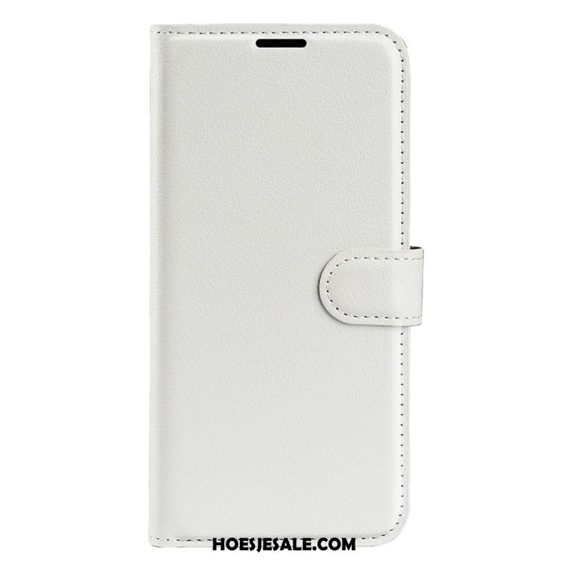 Bescherming Hoesje Xiaomi Redmi Note 14s Klassiek Lychee Kunstleer