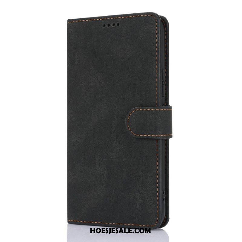 Bescherming Hoesje Xiaomi Redmi Note 15 5g Retro Suède-effect