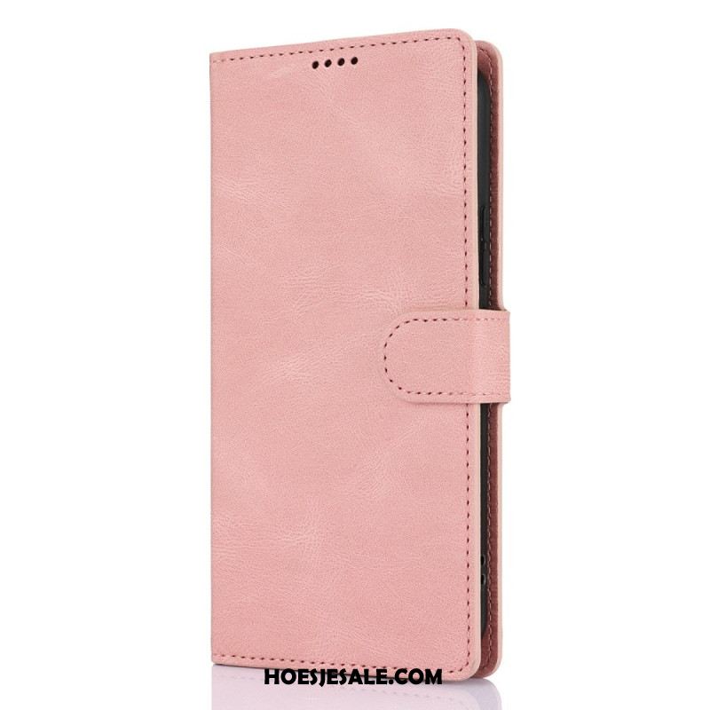 Bescherming Hoesje Xiaomi Redmi Note 15 5g Retro Suède-effect
