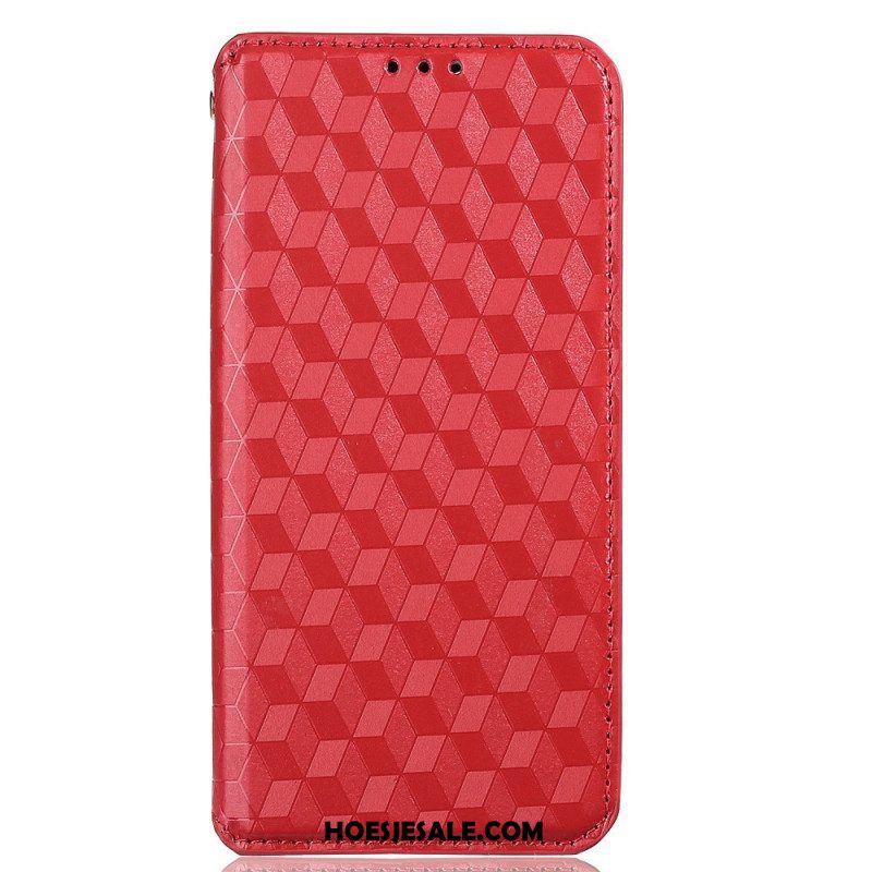 Bescherming Hoesje voor Huawei P60 Pro Folio-hoesje 3d-patroon