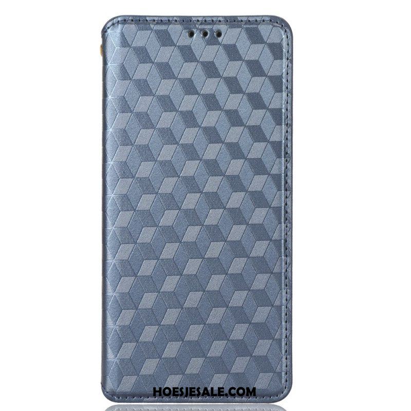 Bescherming Hoesje voor Huawei P60 Pro Folio-hoesje 3d-patroon