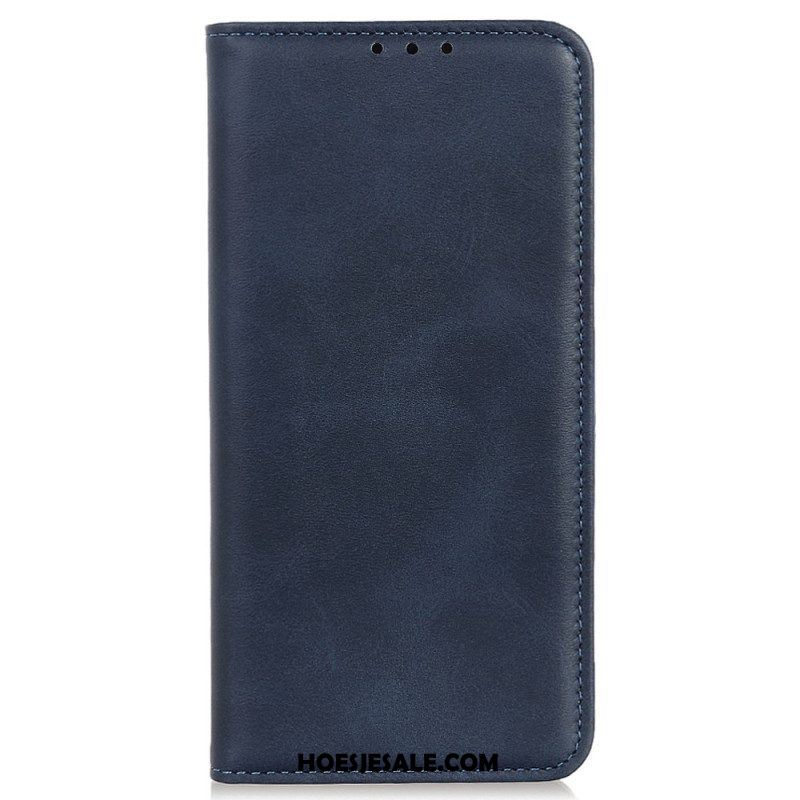 Bescherming Hoesje voor Moto G73 5G Folio-hoesje Elegantie Splitleer