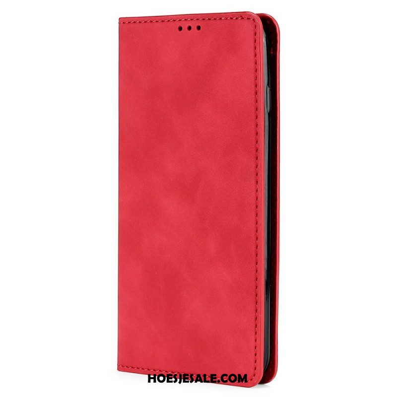 Bescherming Hoesje voor OnePlus 10 Pro 5G Folio-hoesje Stijl Leer