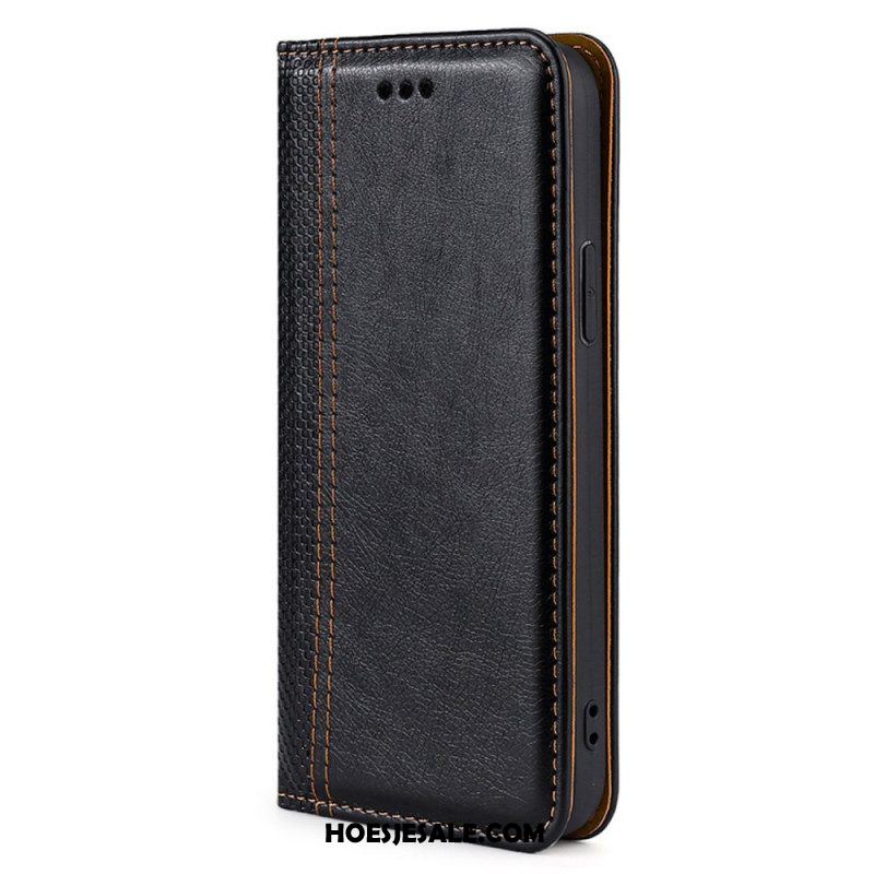 Bescherming Hoesje voor OnePlus 10 Pro 5G Folio-hoesje Vintage Kunstleer