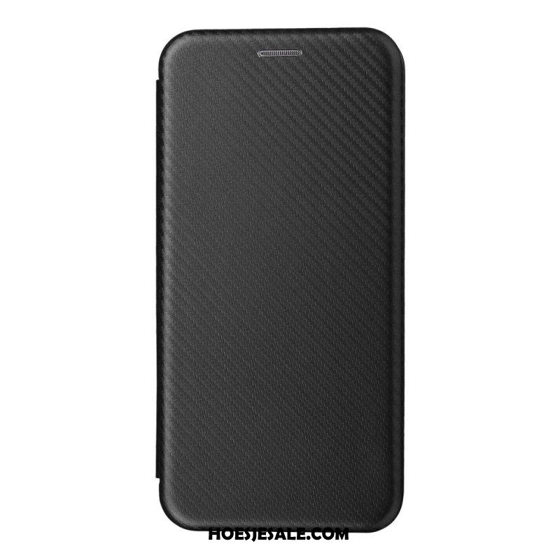Bescherming Hoesje voor OnePlus 10T 5G Folio-hoesje Koolstofvezel