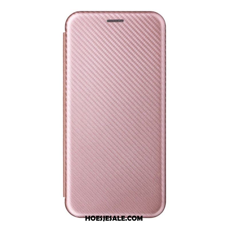 Bescherming Hoesje voor OnePlus 10T 5G Folio-hoesje Koolstofvezel