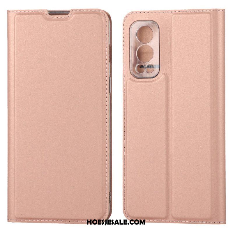 Bescherming Hoesje voor OnePlus Nord 2 5G Folio-hoesje Magnetische Sluiting