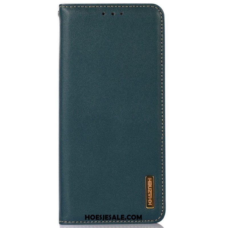 Bescherming Hoesje voor OnePlus Nord CE 2 Lite 5G Folio-hoesje Echt Leer