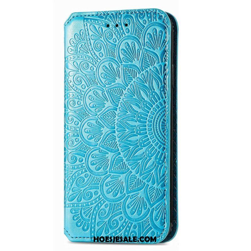 Bescherming Hoesje voor Oppo A16 / A16s Folio-hoesje Mandala