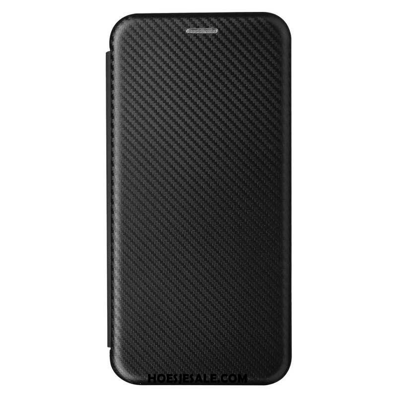 Bescherming Hoesje voor Oppo Find X3 Pro Folio-hoesje Gekleurde Koolstofsilicone