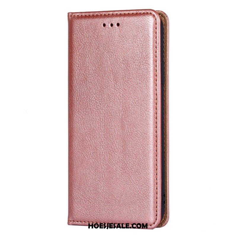 Bescherming Hoesje voor Oppo Find X5 Pro Folio-hoesje Effen Kleur