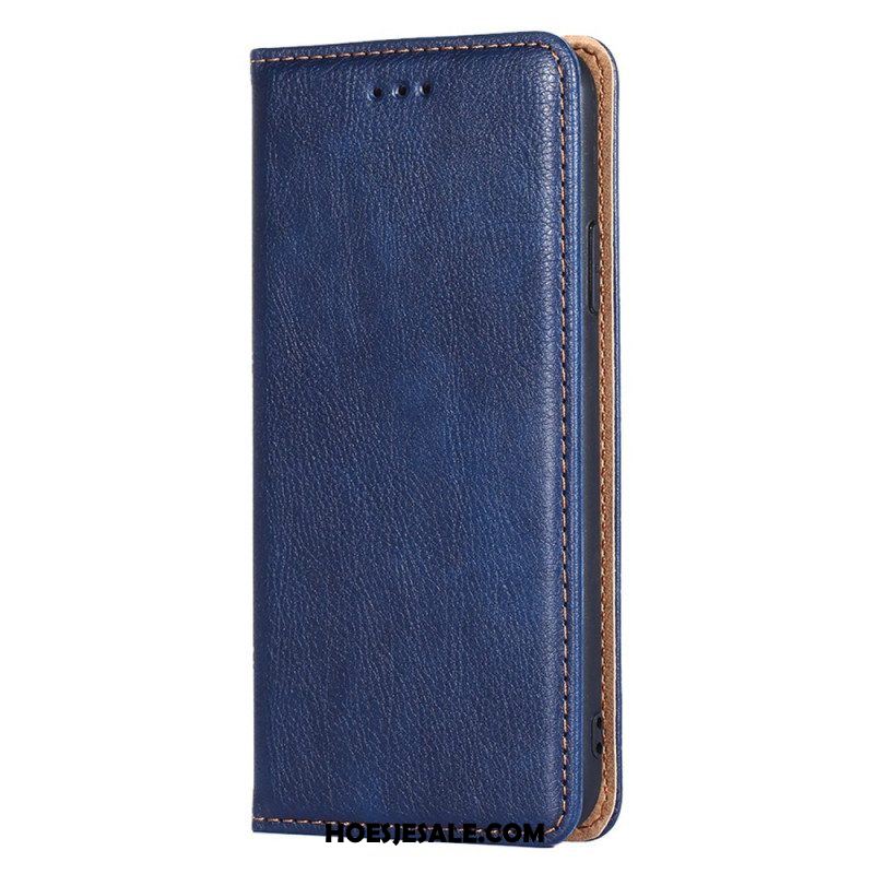 Bescherming Hoesje voor Oppo Find X5 Pro Folio-hoesje Effen Kleur