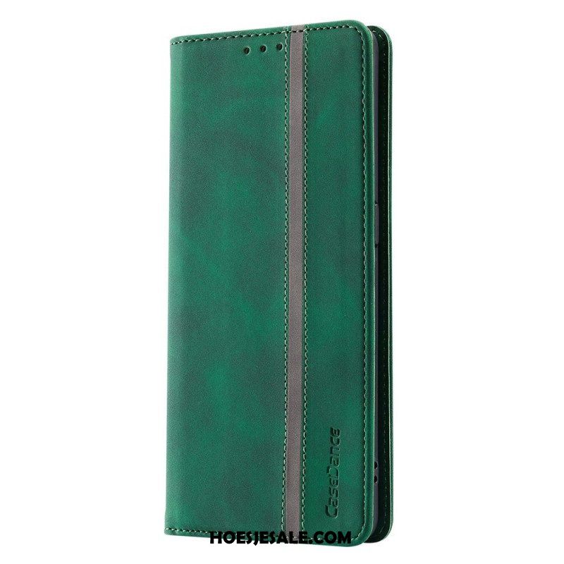 Bescherming Hoesje voor Oppo Find X5 Pro Folio-hoesje Kunstleer Casedance