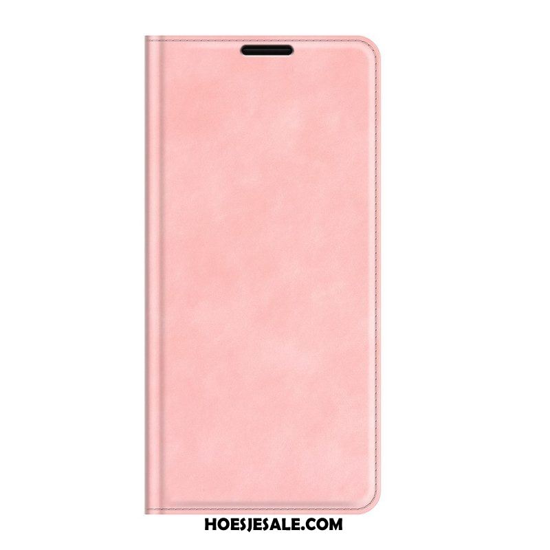 Bescherming Hoesje voor Oppo Reno 6 Pro 5G Folio-hoesje Huid-touch Zachtheid