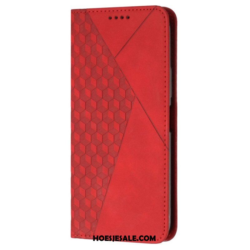 Bescherming Hoesje voor Oppo Reno 8 Pro Folio-hoesje Kubieke Stijl