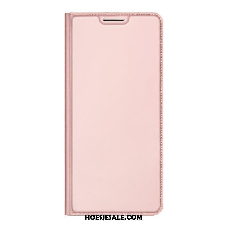 Bescherming Hoesje voor Samsung Galaxy A13 5G / A04s Folio-hoesje Geborstelde Koolstofvezel