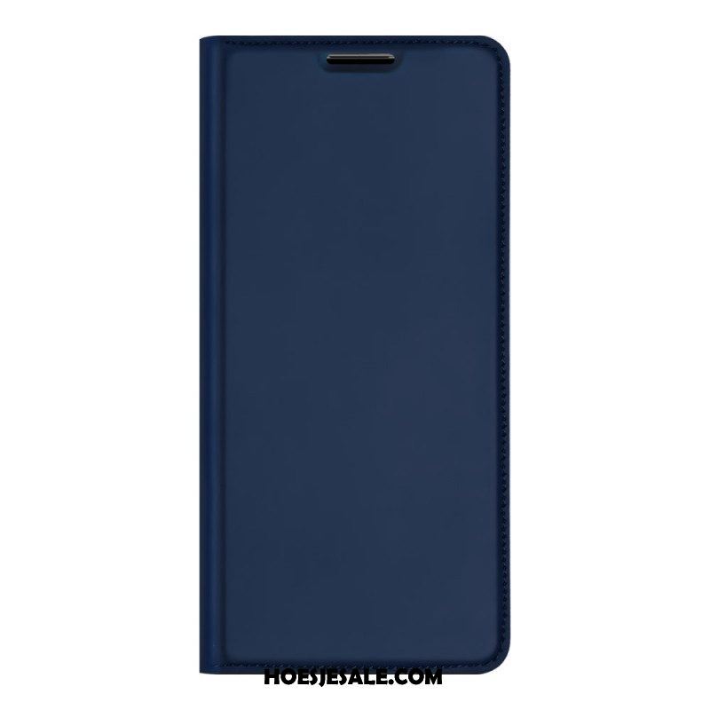 Bescherming Hoesje voor Samsung Galaxy A13 5G / A04s Folio-hoesje Geborstelde Koolstofvezel