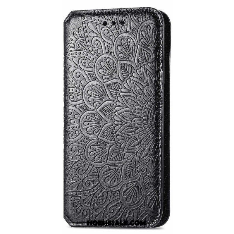 Bescherming Hoesje voor Samsung Galaxy A13 5G / A04s Folio-hoesje Vlinders Bedrukte Strappy