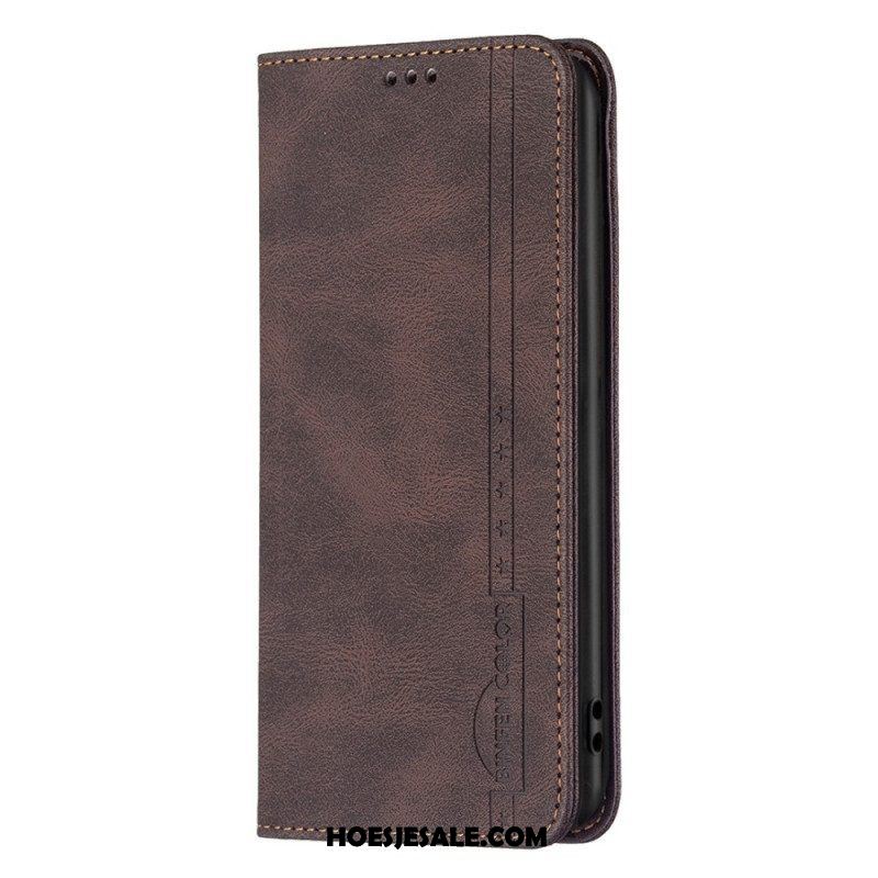 Bescherming Hoesje voor Samsung Galaxy A14 / A14 5G Folio-hoesje Design Binfen Kleur