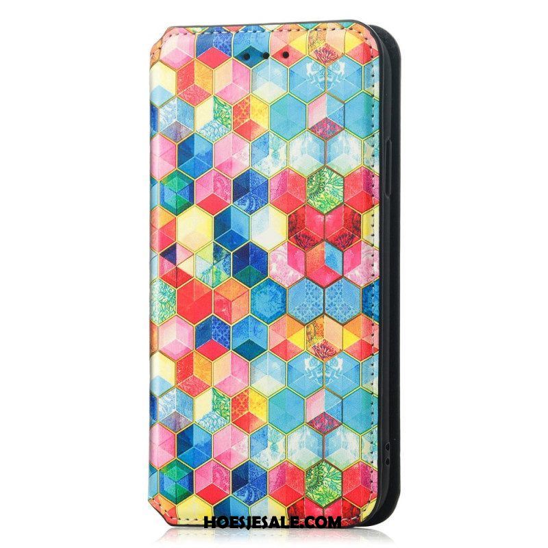 Bescherming Hoesje voor Samsung Galaxy A14 / A14 5G Folio-hoesje Samsung Galaxy A14 5g / A14 Gehard Glas Beschermende Lens