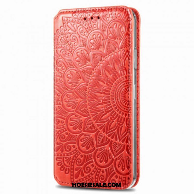 Bescherming Hoesje voor Samsung Galaxy A51 5G Folio-hoesje Mandala