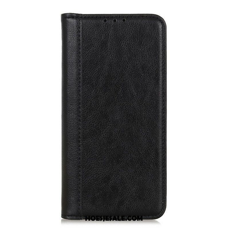 Bescherming Hoesje voor Samsung Galaxy A52 4G / A52 5G / A52s 5G Folio-hoesje Elegantie Split Litchi Leer