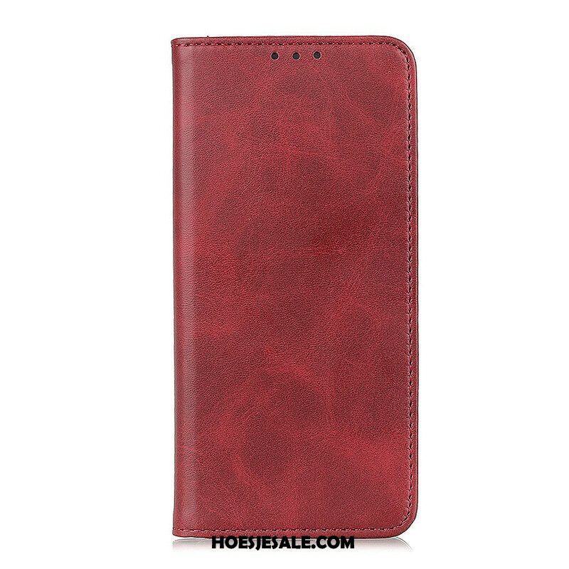 Bescherming Hoesje voor Samsung Galaxy A52 4G / A52 5G / A52s 5G Folio-hoesje Vintage Gespleten Leer