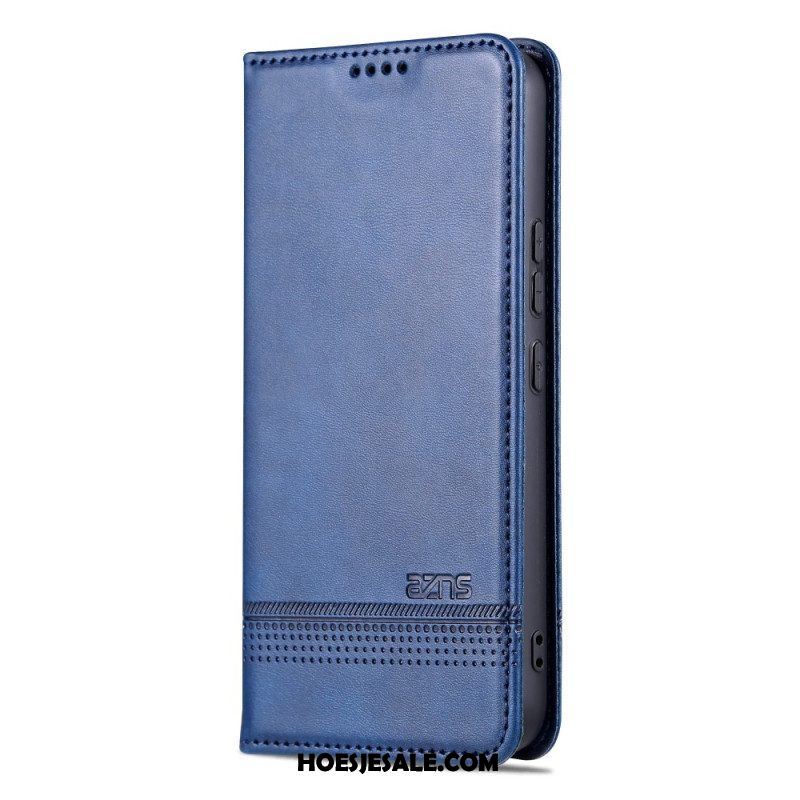 Bescherming Hoesje voor Samsung Galaxy A54 5G Folio-hoesje Azns