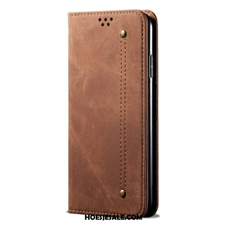 Bescherming Hoesje voor Samsung Galaxy A54 5G Folio-hoesje Stof