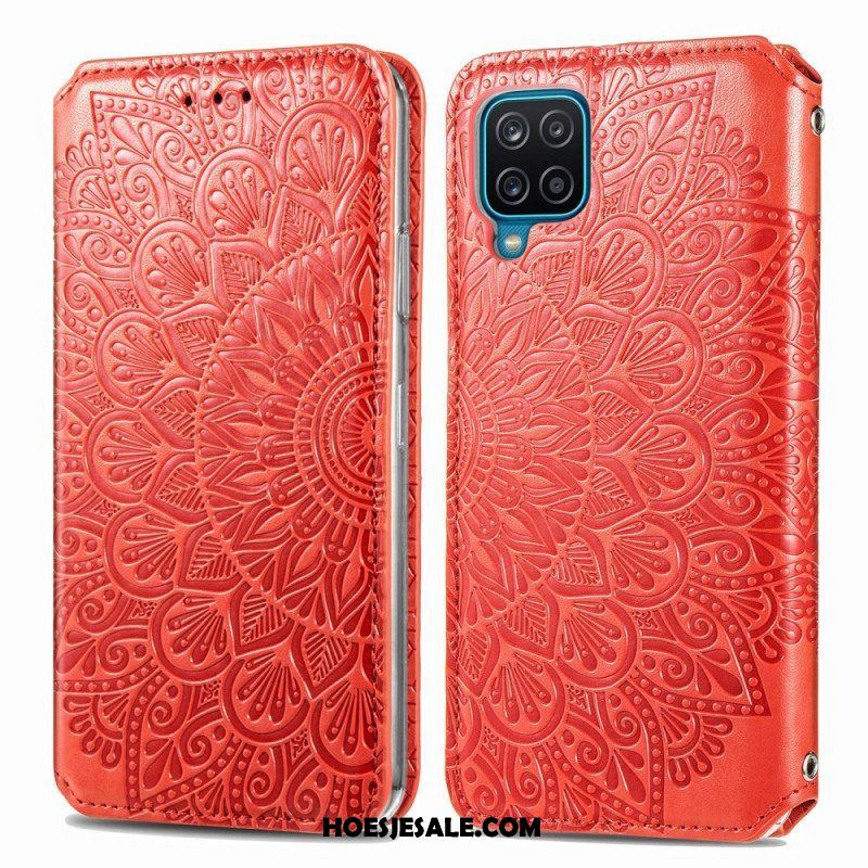 Bescherming Hoesje voor Samsung Galaxy M12 / A12 Folio-hoesje Mandala