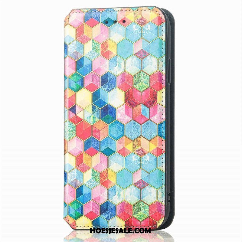 Bescherming Hoesje voor Samsung Galaxy M13 Folio-hoesje Caseneo Rfid-ontwerp