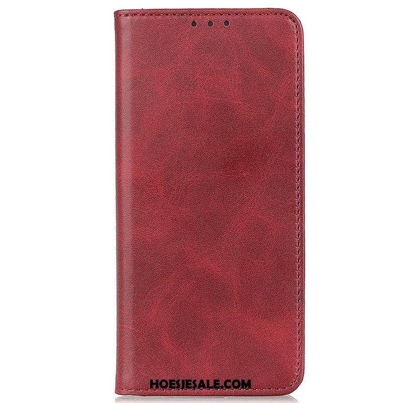 Bescherming Hoesje voor Samsung Galaxy M13 Folio-hoesje Gespleten Leer