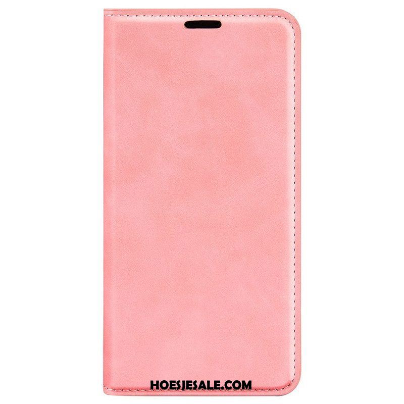 Bescherming Hoesje voor Samsung Galaxy M13 Folio-hoesje Leer-effect