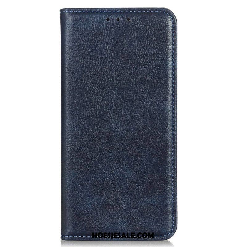 Bescherming Hoesje voor Samsung Galaxy M13 Folio-hoesje Litchi Splitleer