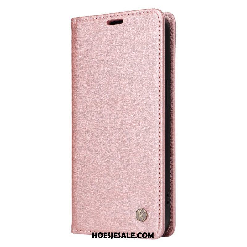 Bescherming Hoesje voor Samsung Galaxy M13 Folio-hoesje Yikatu